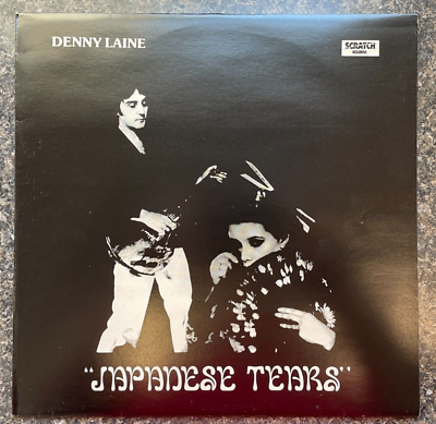 #ad Denny Laine from Wings Japanese Tears Vinyl Album Mint w Insert Import