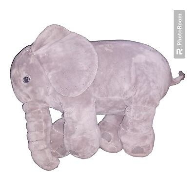 #ad Ashton Drake Gray Plush Stuffed Peanut Elephant for Violet Parker Elle Doll 20quot;