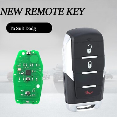 #ad Keyless Transmitter Remote Alarm for RAM 1500 2019 2020 2021 2022 23 Car Key Fob