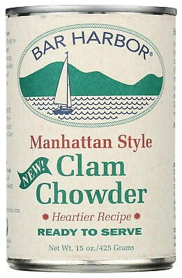 #ad Bar Harbor Manhattan Clam Chowder 15 oz