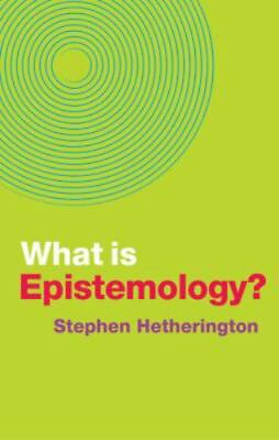 #ad What is Epistemology? What is Philosophy? by Hetherington Stephen
