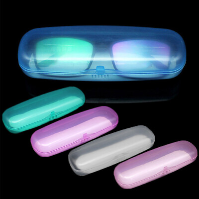 #ad Eyeglass Case Lens Glasses Protector Box Glasses Case Shell Case Plastic Case