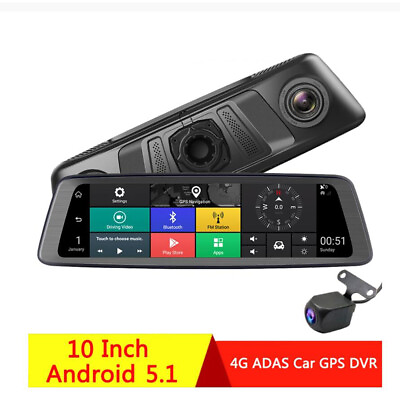 #ad Special Car DVR Camera rear view Mirror Android Wifi bluetooth GPS Dash cam