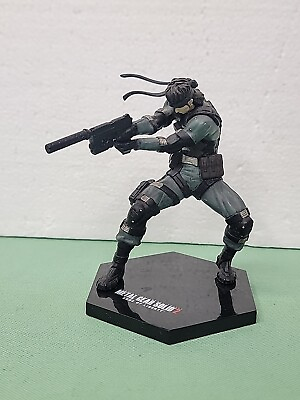 #ad Konami Metal Gear Solid Snake Trading Figure Sons of Liberty Solid Snake 2002