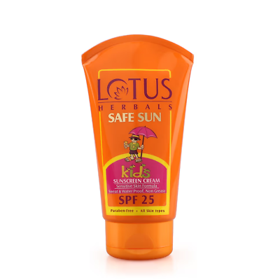 #ad Lotus Herbals Safe Sun Kids Sunscreen Cream SPF 25 50gm Free Shipping