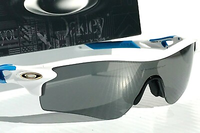 #ad #ad NEW Oakley RADARLOCK Polished White PRIZM Black Iridium Sunglass 9206 47