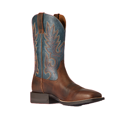 #ad Ariat Men#x27;s Layton Weathered Chestnut Western Boots 10038448