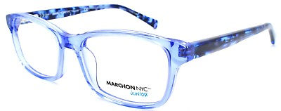 #ad Marchon Junior M Cornelia Mini 470 Kids Girls Eyeglasses Frames 46 15 130 Blue