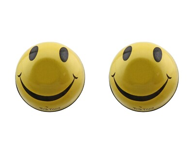 #ad BICYCLE ROUND SMILEY FACE VALVE STYLE CAPS FOR SCHRADER VALVE