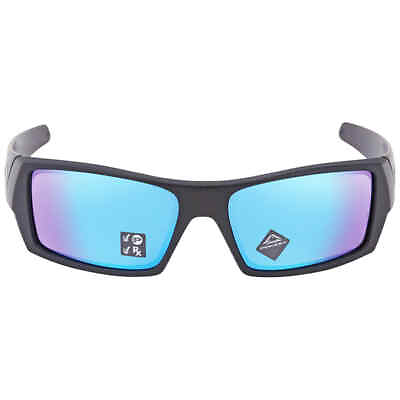 #ad Oakley Gascan Prizm Sapphire Polarized Wrap Men#x27;s Sunglasses OO9014 901450 60