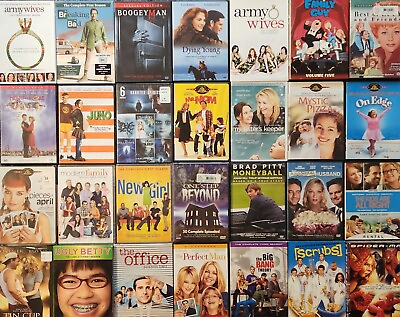 #ad JUMBO DVD LOT #4 of 4 PYO Movies and Shows New and Like New Case Included