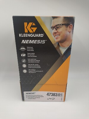 #ad 12 count Kleenguard Nemesis Safety Glasses Eyewear 25671 * NEW NIB