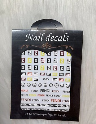 #ad nail art stickers decals