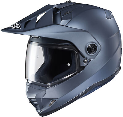 #ad HJC DS X1 Helmet X Large Semi Flat Anthracite Used