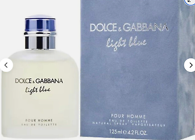#ad Dolce and Gabbana Light Blue Men#x27;s Eau de Toilette 4.2 oz