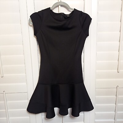 #ad Guess Black Dress‎ Size XS Knee Length
