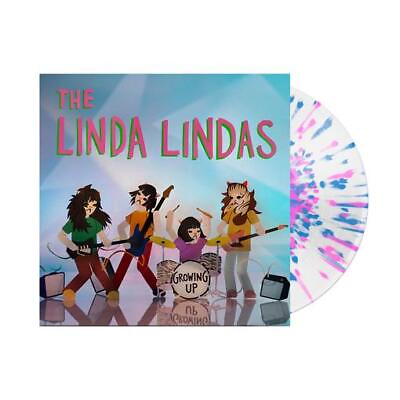 #ad The Linda Lindas Growing Up Colored Vinyl Clear Vinyl Blue Pink Indie Exclu