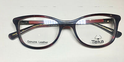 #ad Teka Eye Glasses frame brand new MEN WOMEN.613 COL 2 AVA 51 17 140 $59.99
