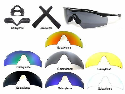 #ad Galaxy Replacement Lenses For Oakley Industrial M Frame 2.0 Strike Multi Color