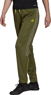#ad Adidas Women#x27;s Tiro 21 Track Pant XS Green Zippered Pockets S2106GHTAN804W