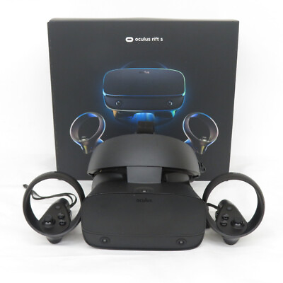 #ad Oculus Rift S Meta PC Virtual Reality Headset Working Tested