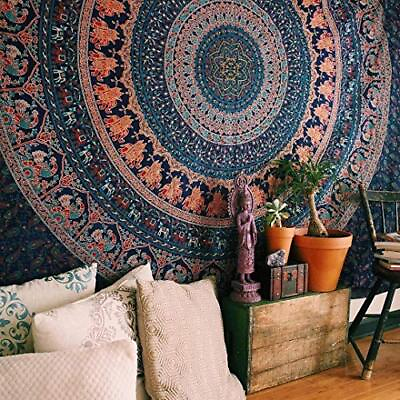 #ad Tapestry Wall Hanging Hippie Elephant Mandala Bohemian Hippy Intricate Indian... $23.31