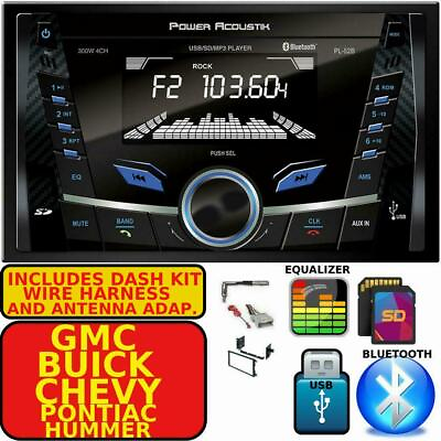 #ad SELECT 2000 12 GM CHEVY GMC CAR TRUCK VAN SUV BLUETOOTH USB MP3 CAR RADIO STEREO