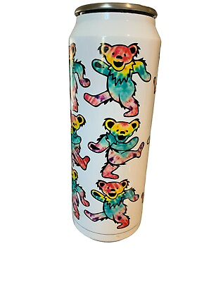 #ad Igloo Products 2020 16 oz Thermo Tumbler Grateful Dead Stainless Steel Cup Bears