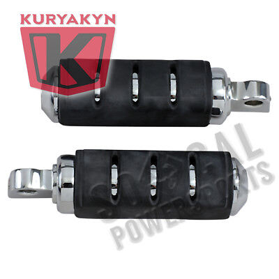 #ad Kuryakyn Small Trident ISO Pegs With Male Mount Ends Chrome 7590