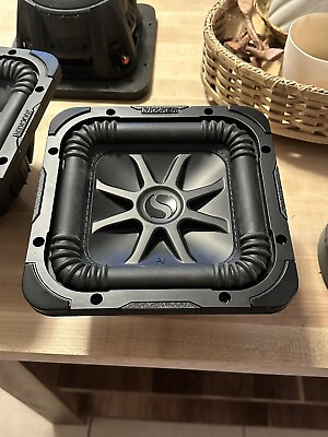 #ad 1 Kicker 8quot; Solo Baric L7S Dual 2 Ohm Subs 450W RMS With Original Box