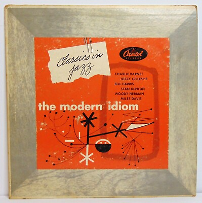 #ad D Gillespie Miles Davis Classics In Jazz 1952 Capitol ‎H325 10quot; 33RPM LP