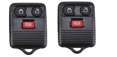 #ad New Pair Keyless Entry Remote Key Fob 3 buttons For Ford Lincoln CWTWB1U345