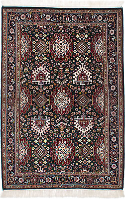 #ad Traditional Hand Knotted Area Rug 3#x27;10quot; x 6#x27;0quot; Wool Carpet