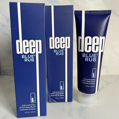 #ad 2x DoTerra Deep Blue Rub Topical Cream New Sealed 4oz US Free Shipping exp 2025