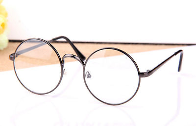#ad Agstum Retro Vintage Round Women Men Eyeglasses Frame Spectacles Plain Glasses