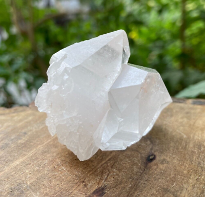 #ad Himalayan Natural Crystal White Samadhi Quartz 74g Healing Rough Stone Minerals