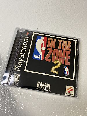 #ad NBA in the zone 2 no disk Ps1 Fresh Case