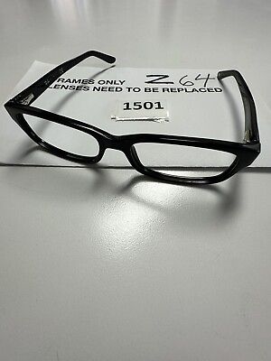 #ad Ray Ban Eyeglasses Frames RB5187 2000 Shiny Black Rectangular Full Rim 52 16 140 $22.47
