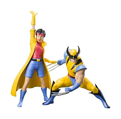 #ad Kotobukiya Marvel Universe X‐Men #x27;92 Wolverine amp; Jubilee Two Pack