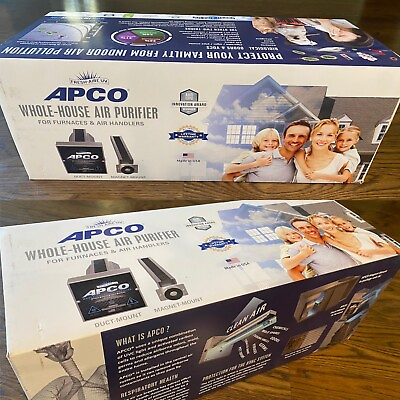 #ad APCO Fresh Aire UV TUV APCO ER 2 House Air Purifier Duct Mount Standar