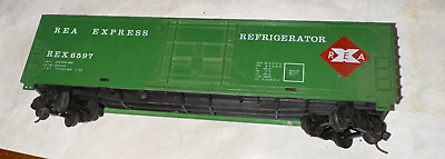 #ad HO REA Express REX 6597 Refrigerator Reefer Car