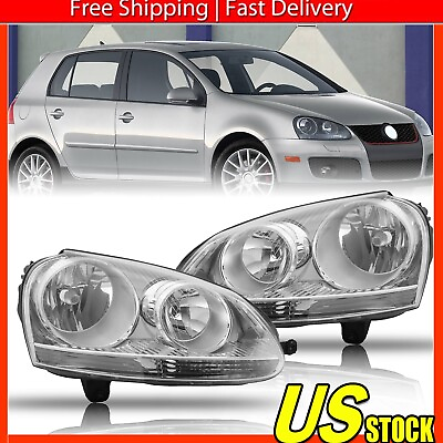 #ad For 05 10 Jetta GTI Rabbit Factory Style Replacement Headlight Lamp LeftRight