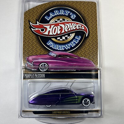 #ad Hot Wheels RLC Purple Passion 353 5000 Larry#x27;s Farewell Dark Purple Low Number $28.98