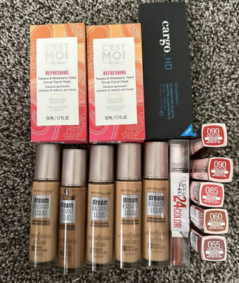 #ad Wholesale Mixed Makeup Beauty Tools Maybelline Lip Stick Lot Of 14