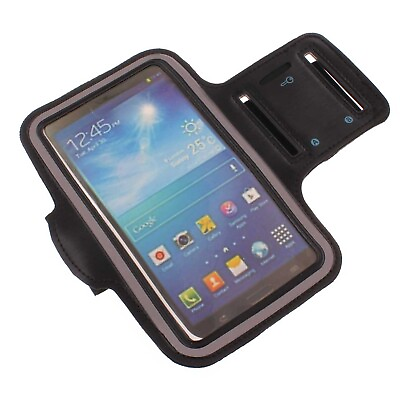 #ad For Samsung Galaxy S20 S21 S23 FE Sports Running Armband Gym Workout Case Cover