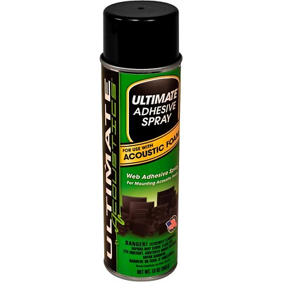 #ad Ultimate Acoustics Acoustic Panel Adhesive Spray UA AS1