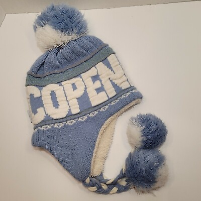 #ad Blue Robin Ruth Copenhagen Winter Hat One Size Fits All