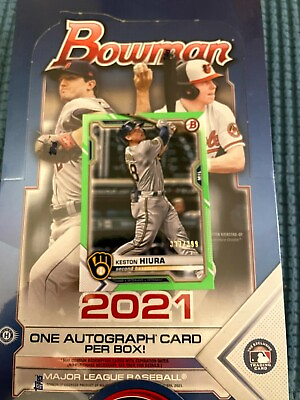 #ad 2021 Bowman Green Parallel Cards U Pick Multiple Variations New Mint In Hand
