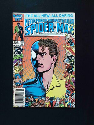 #ad Spectacular Spider Man #120 MARVEL Comics 1986 VF NEWSSTAND