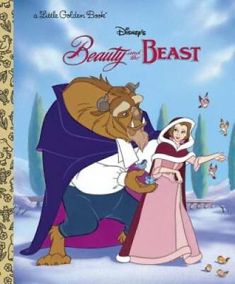 #ad Beauty and the Beast Disney Beauty and the Beast Little Golden Book GOOD